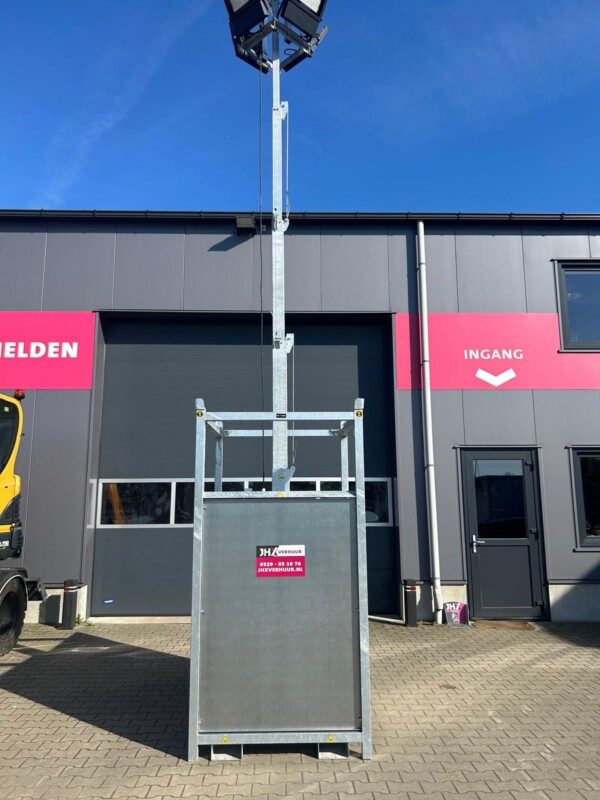 Lichtmast op statief