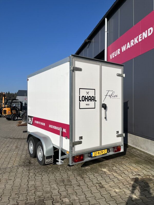 Koelwagen trailer voor evenementen en catering