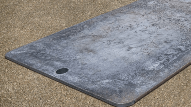 stalen rijplaten 500 x 150