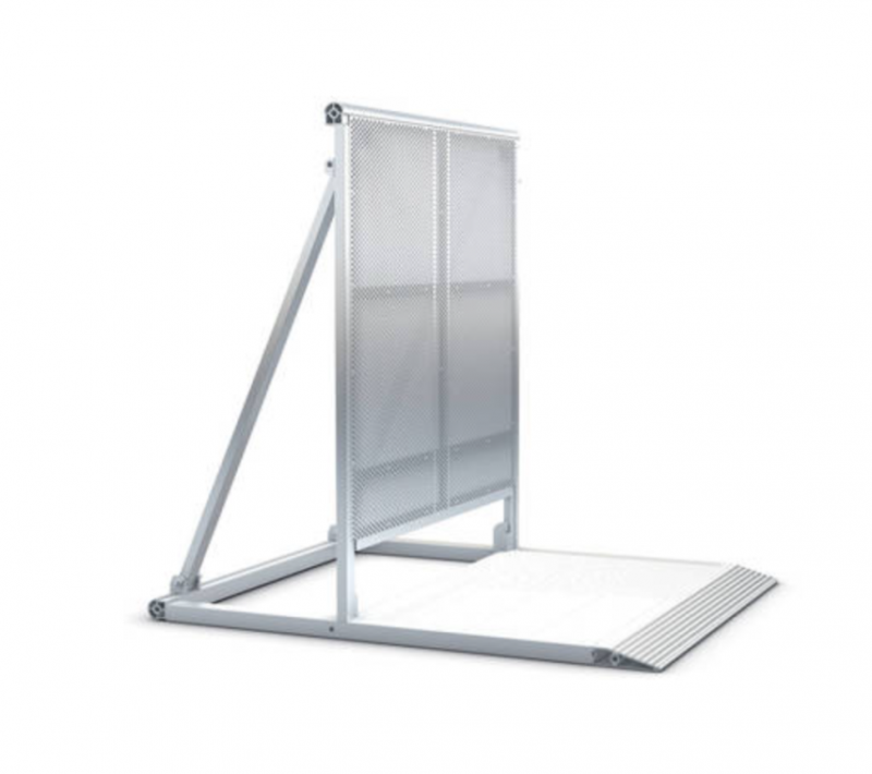 Stagebarrier 1 x 1,2 mtr