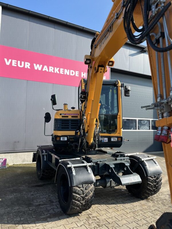 Mobiele graafmachine Hyundai 6 ton voor grondverzet