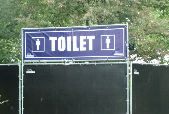 Toiletverwijszeilen